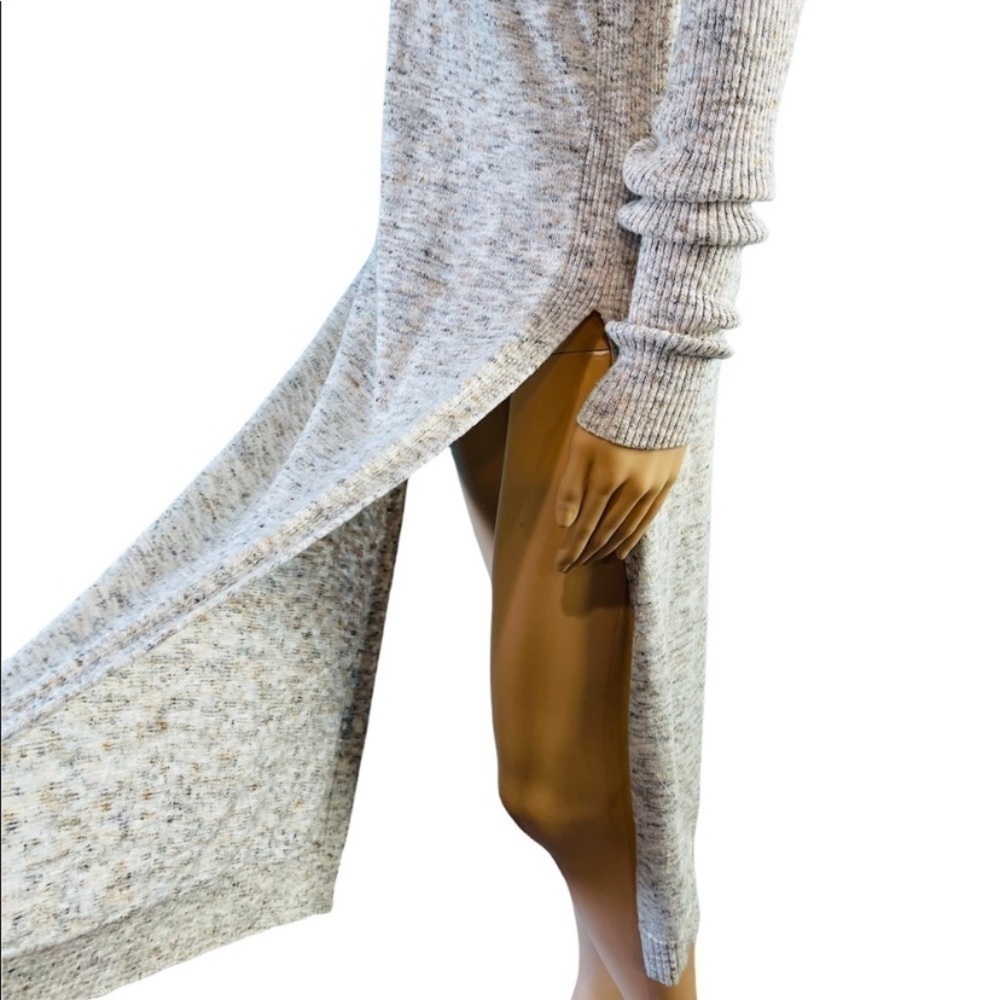 Bailey 44 Revolve high slit sweater dress Size M color oat new - Picture 6 of 10